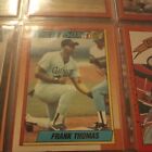 1990 TOPPS TIFFANY #414 FRANK THOMAS RC  ROOKIE Perfect Centering