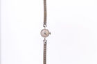 Vintage Ladies Rolex 14K White Gold Case Silver Dial Watch - After Market Band
