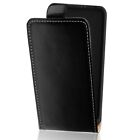 Pouch Cover Flip Pocket Case Slim Flip Leather Case Leather PU Black Case