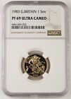 New ListingGreat Britain UK 1983 Pound/Sovereign 0.2354 Oz AGW Gold Proof Coin NGC PF69 UC