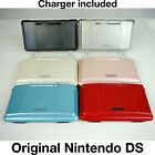 Original Nintendo DS NTR-001 Console & Stylus with Charger Choose Your Color