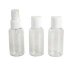 3pc TRAVEL Set 2 BOTTLE 1 SPRAY Vacation TSA Airplane Approve Carry On Container