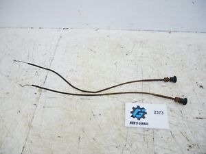 MB GPW Willys Ford WWII Jeep G503 Truck Choke & Throttle Cable OEM