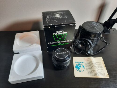 READ DESCRIPTION - EBC Fujinon W 35mm f/2.8 W/ Box Case Insert - M42 Fujica