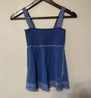 Vintage Y2K Abercrombie And Fitch Babydoll Top Bella Swan 2000s Small Dainty