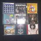 CD  lot 9 Classic Rock Jimi Hendrix Rolling Stones Queen Doors Ac Dc Beatles