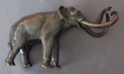 William Otto Heavy Bronze Vintage Figure Mammoth Mastodon Elephant La Brea