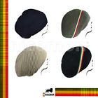 Rasta Dread Dreadlocks Tam Hat Beret 100% Cotton Cap Reggae Marley Jamaica M/L