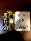 2015 tripple thread green bay packers autographed card