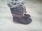 Columbia Heavenly Omni-Heat Waterproof Winter Boots Black BL1661 Womens Size 10