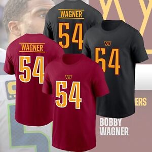 HOT SALE - Bobby Wagner #54 Washington Commanders Name & Number T-Shirt