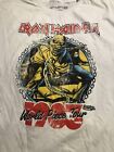 Iron Maiden 1983 World Piece Tour T shirt 3xl Retro Rock Band Top Eddie Replica
