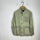 Barbour Jacket Mens Large Green Beacon Hunting Chore Overshirt Oi Polloi Work