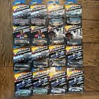 16 Hot Wheels Fast And Furious Lot 350z Supra Wrx Ford GT-40 Charger Torino NEW