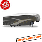 ADCO 36854 Designer Series 5th Wheel Trailer Cover, Gray w/White Roof, Up to 31'