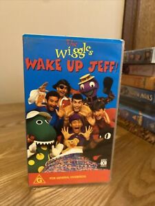 THE WIGGLES WAKE UP JEFF! G 1996 ABC Video VHS Tape G Rated Kids Film Singing