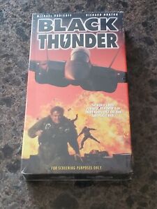 New ListingBRAND NEW Black Thunder (VHS; 1998) Michael Dudikoff RARE Sealed OOP Watermarks