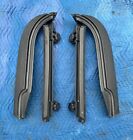 1997-2006 Wrangler TJ Soft top Door Surround Rails Frame with Knobs Pair Used (For: Jeep TJ)