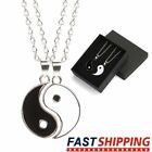 2Pcs Friendship Pendant Necklace Yin and Yang Best Friends FOR Mens Women USA