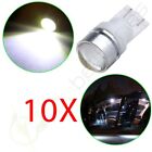 10x High Power T10 194 168 W5W 579 1.5W White Bulb LED For License Plate Light