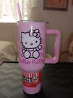 New ListingHello Kitty Pink 40 oz Stainless Steel Insulated Tumbler With Straw And Handle