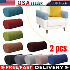 2X Stretch Armchair Covers Chair Arm Protector Cover Sofa Couch Recliner Armrest