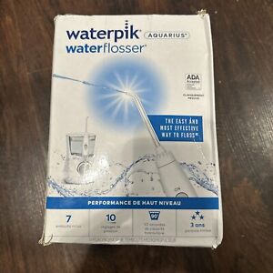 New ListingWaterpik Aquarius Water Flosser - WP-670 (White) See Description