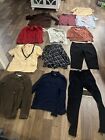 Huge Lot Of  13 Womens Clothes Sizes XL,1, 18, 14, 14/16W, & 16