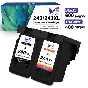 PG 240XL CL 241XL Ink Cartridges for Canon PIXMA MG and MX Series Printer LOT