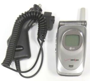 LG VX4400 - Metallic Silver ( Verizon ) Cellular Flip Phone - Bundled