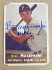 Bill Mazeroski 1957 Topps #24 Autographed AUTO Card RC Pittsburgh Pirates F