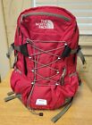 The North Face Classic Borealis Backpack Student Hiking Bag Rose Red