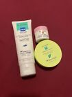 SEALED Sephora Glow 3pc Kit Clean Skin Gel Glow Peel Pads Nourishing Moisturizer