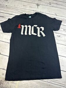 My Chemical Romance MCR Band Medium Pacific T-Shirt Black Red White Logo