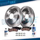 Front Rotors and Brake Pads for Nissan Frontier Xterra Pathfinder Suzuki Equator