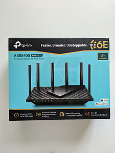 TP-LINK Wifi 6E Archer AXE75 Tri-Band Router (4 Gigabit Ports+5400Mbps Wireless)