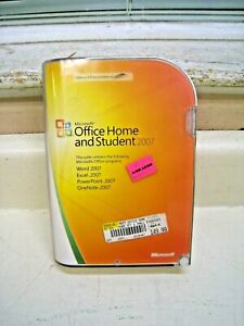 Microsoft Office Home And Student 2007 FREE SHIPPING