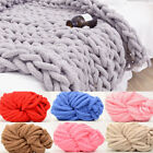 Thick Chunky Chenille Yarn Super Soft DIY Blanket Bulky Arm Knitting Wool Yarn
