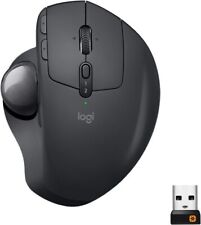 Logitech MX Ergo Wireless Trackball Mouse Adjustable Ergonomic Design 910-005177