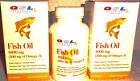 GSL Fish Oil Omega-3 300 mg Dietary Supplement Lot of 1, 2 & 3 (50 Softgels) Ea*