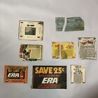 Lot of 7 VTG Vintage Store Grocery Food Coupons Collection 1975 1976 Dog Home