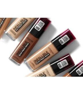 L'Oreal Infallible 24 Hour Fresh Wear Foundation ~ Choose Your Shade ~ DATED