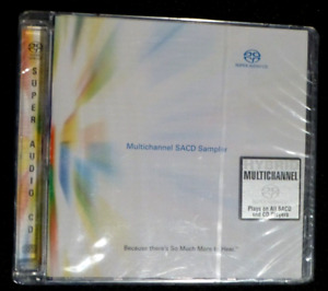Sony Promotional 5.1 Multichannel Hybrid SACD Sampler (2001) Sealed !