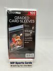 (1) Ultra Pro Graded Card Sleeves 100ct Great Fit for SGC & Beckett Slabs!