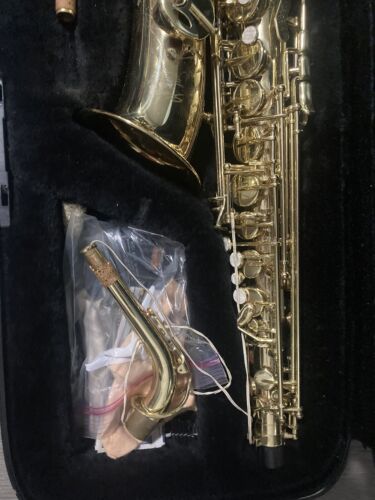 Stagg 77-SA .Alto Saxophone with Hard Shell Black Case