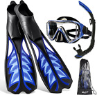 Snorkel Set for Adults Snorkeling Packages Gear for Men Women, Long Scuba Diving