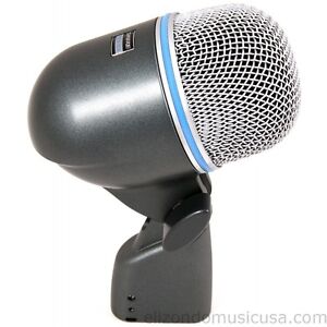 Shure Beta 52A Supercardioid Dynamic Microphone for Kick Drum UPC 042406112833