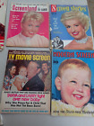 LOT OF 4 vintage magazines movie stars Screenland Screen Stories Modern Screen