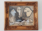 New ListingPablo Picasso Ink painting hand signed, framed. Cubism expressionism surrealism