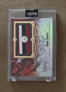 2022 Topps Dynasty Mike Trout Los Angeles Angels Patch Auto Card #’d 3/5 Sealed
